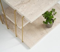 Suporturi pentru canapea Trendy Lifon Travertin Gold 50x33x40cm imaginea #2 — magazin online Desire.md