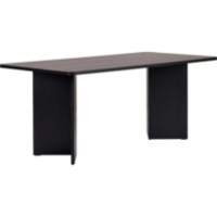 Masă pentru bucătărie Trendy Linza Wood Black 180x75x90cm (GTR008045) imaginea #5 — magazin online Desire.md