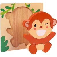 Puzzle New World Animals 4pcs (JHTOY-932-1) imaginea #3 — magazin online Desire.md