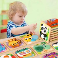 Puzzle New World Animals 4pcs (JHTOY-932-1) imaginea #4 — magazin online Desire.md