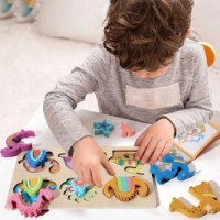 Puzzle New World Dinosaurs (JHTOY-471) imaginea #2 — magazin online Desire.md