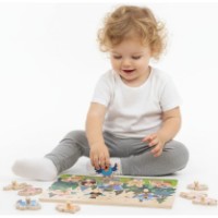 Puzzle New World Forest Animals (JHTOY-985-11) imaginea #2 — magazin online Desire.md