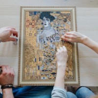 Puzzle Trefl 500 ArtFrame Puzzle: Adele Bloch-Bauer I, Gustav Klimt (37543) imaginea #3 — magazin online Desire.md