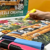 Puzzle Trefl 500 Cat Orangery (37562) imaginea #4 — magazin online Desire.md