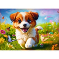 Puzzle Trefl 500 Happy Puppy (37524)