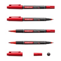 Liner Erich Krause Double P-80 Red (48185) imaginea #2 — magazin online Desire.md
