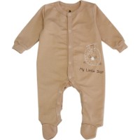 Salopetă-slip pentru copii Minikin My Little Star 56cm Coffee (25440156) 