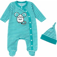 Set pentru nou-născuți Minikin 74cm Teal (243020474)  imaginea #1 — magazin online Desire.md