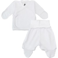 Set pentru nou-născuți Minikin Simple 46cm White (242710346)