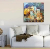 Pictură ArtShop Abstract City 100x100cm (PCM101-PL)
