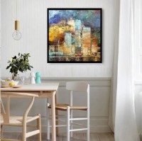 Pictură ArtShop Abstract City 80x80cm (PCM101-M-L)