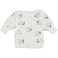 Tricou cu mânecă lungă Minikin Lifted By Love 56cm Milky (25410156)