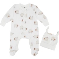 Set pentru nou-născuți Minikin Lifted By Love 56cm Milky (25470156) 