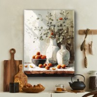 Pictură ArtShop Vase with Branches and Oranges 50x75cm (PNAT116-M-PL)