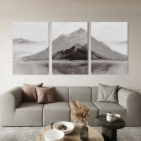 Pictură ArtShop Brown Mountain Triptych 40x60cm (SET407-XL)