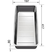 Многофункциональный дуршлаг Blanco Andano 227692 фото №3 — интернет-магазин Desire.md