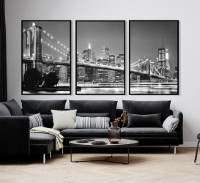 Pictură ArtShop Brooklyn Bridge Triptych 30x45cm (SET474-L)