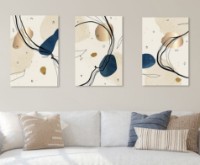 Pictură ArtShop Abstraction Triptych 40x60cm (SET233-M-PL)