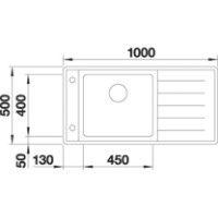 Кухонная мойка Blanco Andano XL 6S-IF (523000) фото №3 — интернет-магазин Desire.md