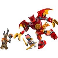 Set de construcție Lego Ninjago: Kai's Dragon Mech Battle Pack (71851)