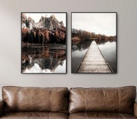 Pictură ArtShop Autumn Landscape Diptych 60x90cm (SET276-MM-L)