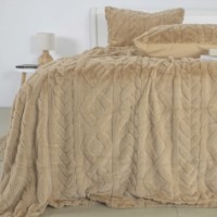 Покрывало Welpy Soft Angora 240x260cm Beige (024558) фото №3 — интернет-магазин Desire.md