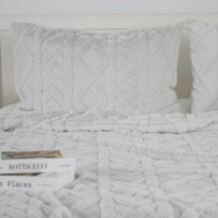 Cuvertura Welpy Soft Angora 240x260cm Light Grey (024557) imaginea #3 — magazin online Desire.md
