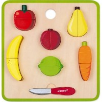 Set de produse Janod Chunky Fruits&Veg (J06606) imaginea #4 — magazin online Desire.md