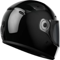 Cască pentru motocicletă John Doe Glossy Black (JH1007-L) imaginea #5 — magazin online Desire.md