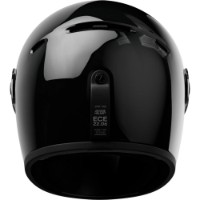 Cască pentru motocicletă John Doe Glossy Black (JH1007-S) imaginea #4 — magazin online Desire.md
