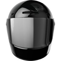 Cască pentru motocicletă John Doe Glossy Black (JH1007-XS) imaginea #7 — magazin online Desire.md