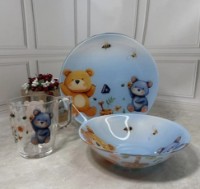 Set veselă pentru copii Luminarc Little Bear Feast (X3063) imaginea #2 — magazin online Desire.md