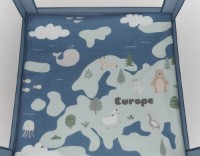 Pătuț pliabil Kikka Boo Enjoy Europe Blue 2026 (31003030020) imaginea #4 — magazin online Desire.md