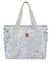 Geanta pentru mama Kikka Boo Florence Dreamy Fields Grey (31108020100)