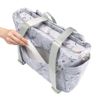 Geanta pentru mama Kikka Boo Florence Dreamy Fields Grey (31108020100) imaginea #8 — magazin online Desire.md