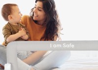 Bariera de siguranță pentru pătuț Kikka Boo I am Safe 102cm Grey imaginea #4 — magazin online Desire.md