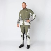 Jachetă moto iXS Venture-STX 1.0 Laminated Light Gray/Olive (X2-011405-097-L) imaginea #4 — magazin online Desire.md
