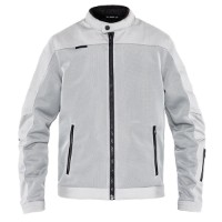 Jachetă moto John Doe Artic White, s.M (J8004)