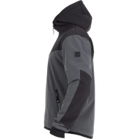 Jachetă moto John Doe V3 Softshell Rip-Stop Grey/Black (JHK7009-XL) imaginea #3 — magazin online Desire.md