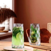 Set pahare Pasabahce Leafy 450ml 4pcs (420955/S4) imaginea #3 — magazin online Desire.md