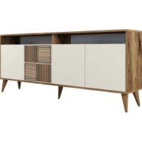 Set de mobilier pentru living Trendy Milan 525 Walnut/Cream GTR001297 imaginea #4 — magazin online Desire.md