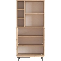 Bufet bucatarie Trendy ON9A-SU Walnut/Oak 161.6x74.8x35.5cm GTR001936 imaginea #4 — magazin online Desire.md