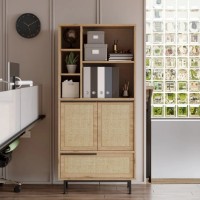 Dulap Trendy ON9B-SU Walnut/Oak 161.6x74.8x35.5cm GTR006725 imaginea #5 — magazin online Desire.md