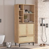 Dulap baie Trendy ON9C-SU Walnut/Oak 161.6x74.8x35.5cm GTR001917