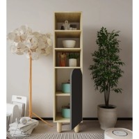 Etajeră Trendy Parma 1 Sapphire Oak/Anthracite 37x155x40cm (GTR008086) imaginea #5 — magazin online Desire.md