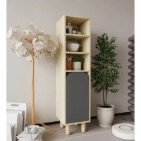 Etajeră Trendy Parma 1 Sapphire Oak/Anthracite 37x155x40cm (GTR008086) imaginea #2 — magazin online Desire.md