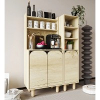 Bufet Trendy Parma 3 Sapphire Oak 105x155x40cm (GTR008096) imaginea #2 — magazin online Desire.md