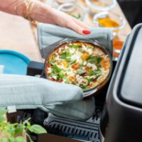 Tava de copt Pyrex Airfryer 20x18 cm (207B100) imaginea #2 — magazin online Desire.md