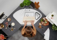 Chiuvetă de bucătărie Blanco Delta 9E (527055) imaginea #2 — magazin online Desire.md