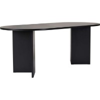 Masă pentru bucătărie Trendy Sabella Wood Black 200x75x90cm (GTR008201) imaginea #4 — magazin online Desire.md